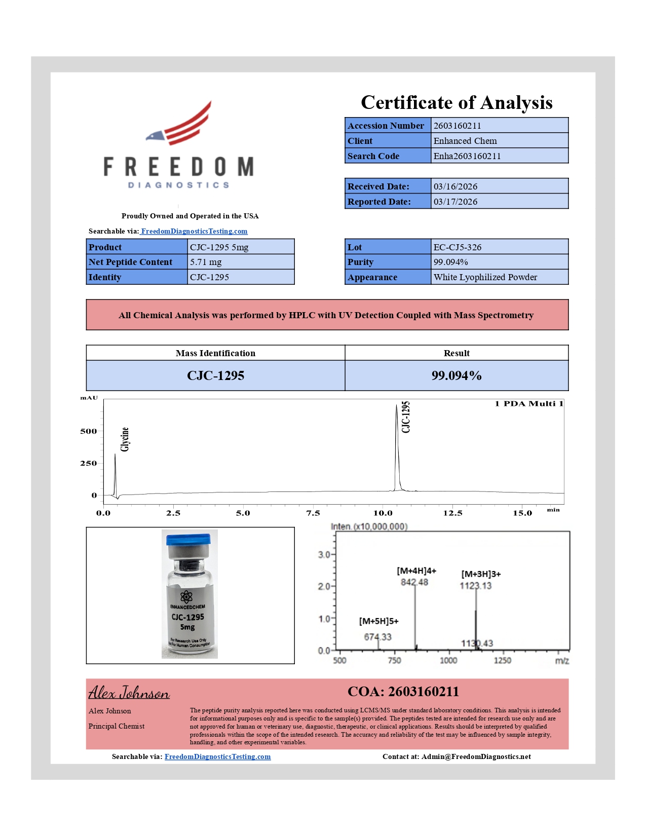 CJC-1295 No DAC (5mg) - Image 2